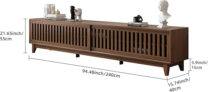 Lumisphere 94.48 Inch Modern Tv StandEntertainment Center - Image 2