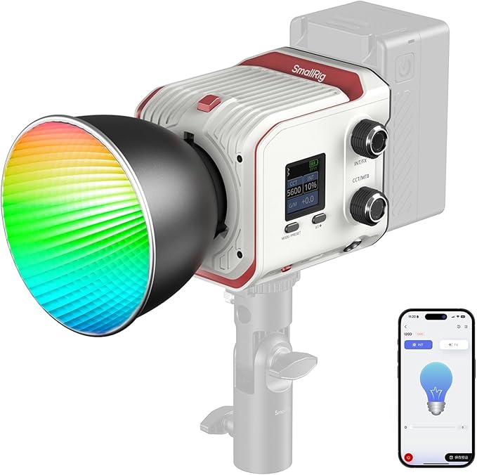 SmallRig RC 100C RGBWW LED Video Light, by SmallRig