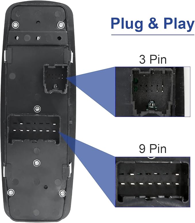 Driver Side Power Master Control Window Switch Replacement - Image 3