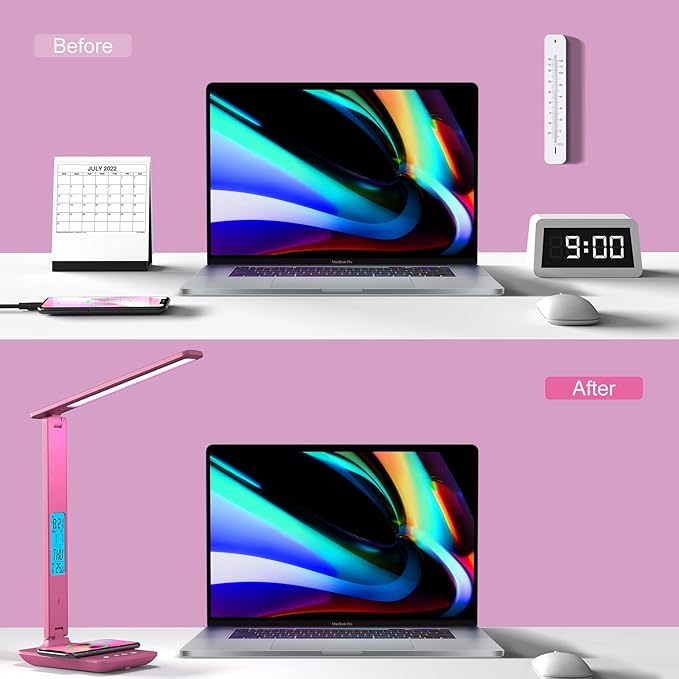 poukaran Desk Lamp, LED Desk Lamp - Image 2