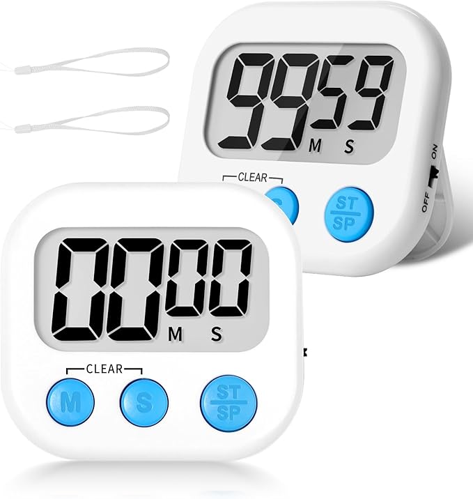 ZILLEEN Classroom Timer for Kids Teachers 2 Pack Digital Timers by ZILLEEN