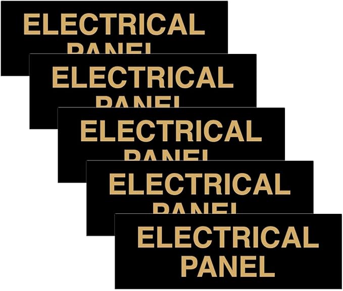 All Quality Basic Electrical Panel Sign by All+Quality