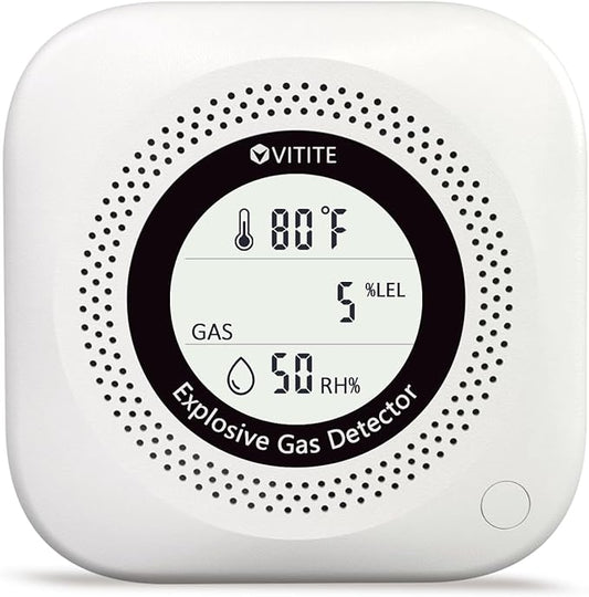 3 in 1 Natural & Propane Gas Detector, Plug in Natural Gas, Humidity and by VITITEProtectYourHomeSafety