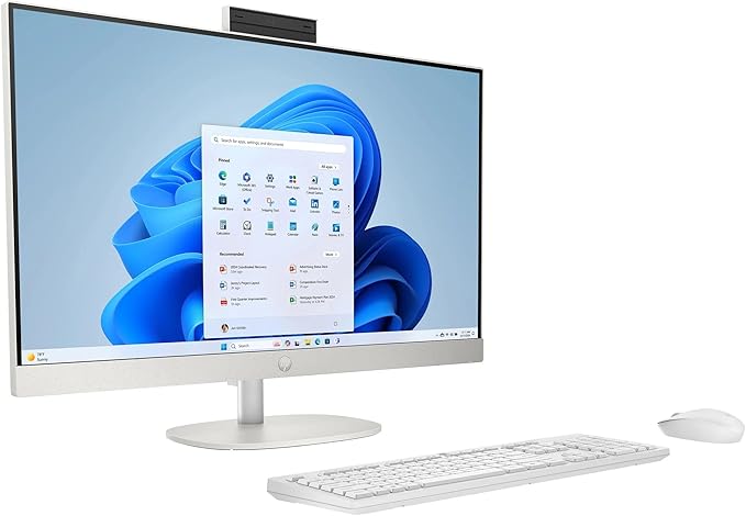 HP 27" All-in-One Touchscreen Desktop PC 2025 New, Intel Ultra 7 255U, Intel AI - Image 3