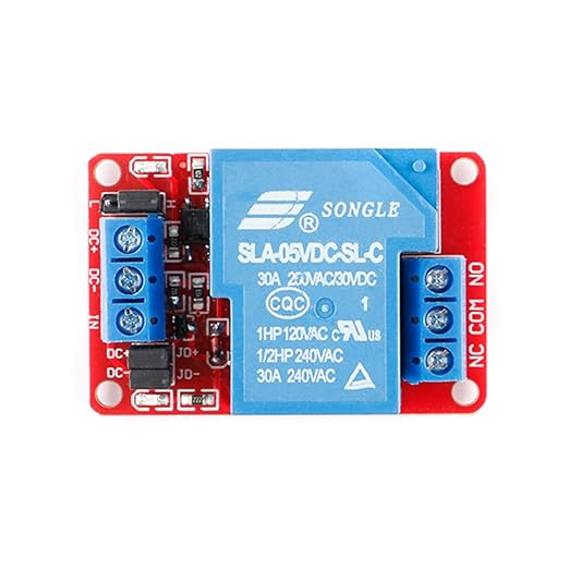 JESSINIE 5V 30A Relay Module, 1 Channel, Optocoupler Isolation, High/Low Trigger - Image 4