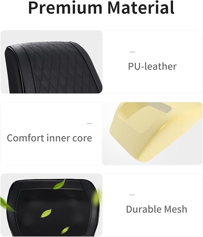 Boriwat Back Massager with Heat, 3D Kneading Massage Pillow - Image 9