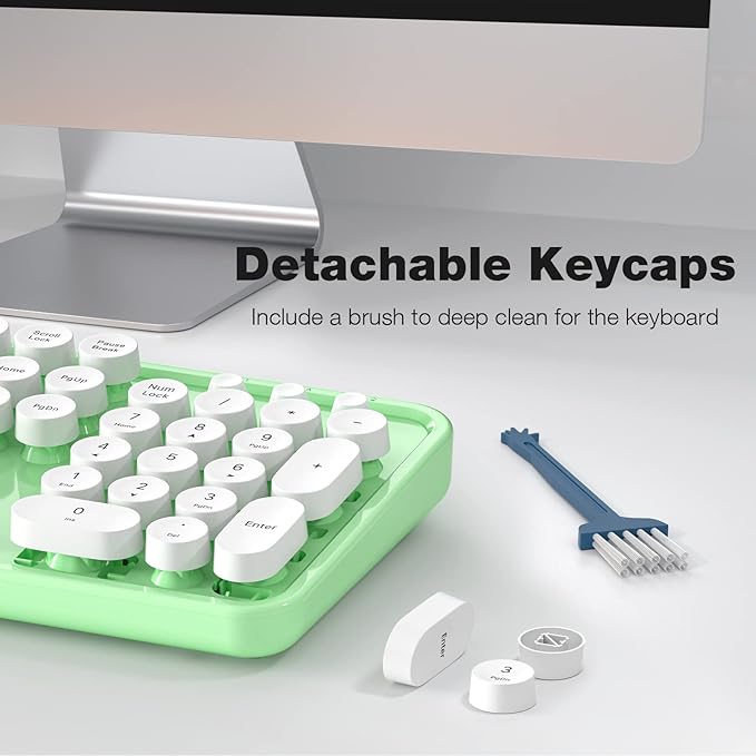 MOFII Wireless Keyboard and Mouse Combo, Computer Full Size 2.4G Plug and Play - Image 5