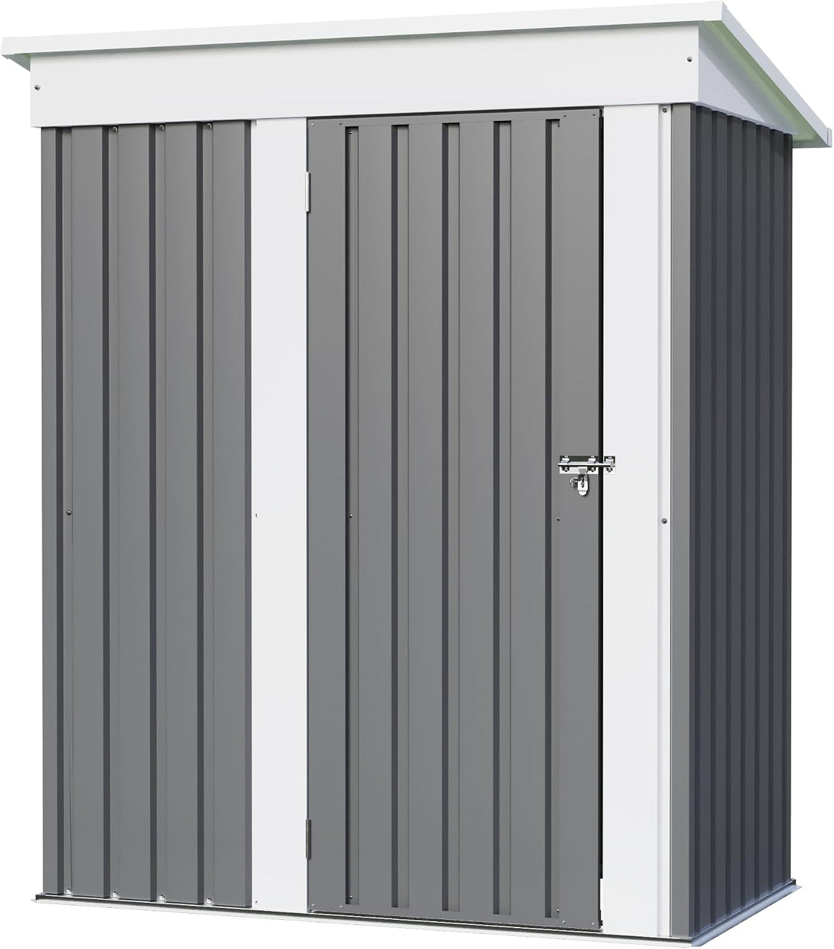 jummico metal outdoor storage shed 5 x 3, main product view
