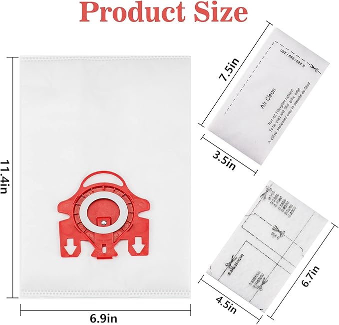 3D Airclean Dust Bags Replacement - Image 3