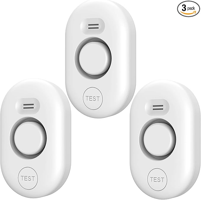 3 Pack WD61 Water Leak Detector by METAK