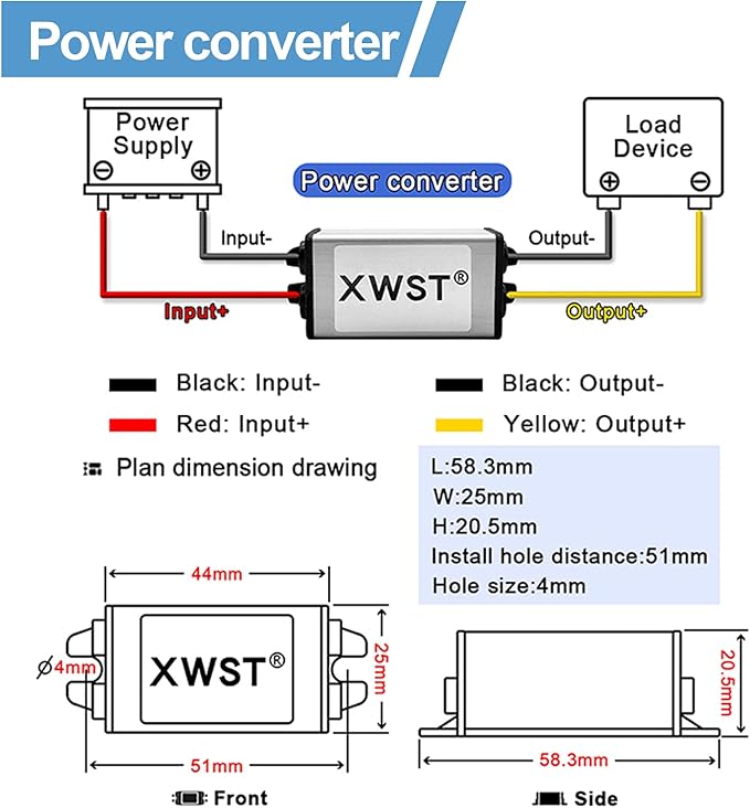 DC to DC 24V to 12V Step Down Voltage 12Volts Regulator Buck Converter Output - Image 4
