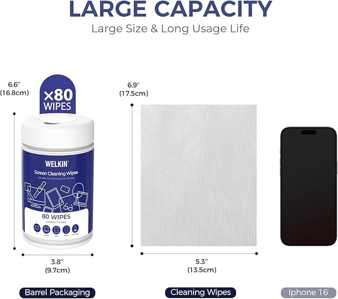 WELKIN 80 Electronics Cleaning Wipes - Image 6