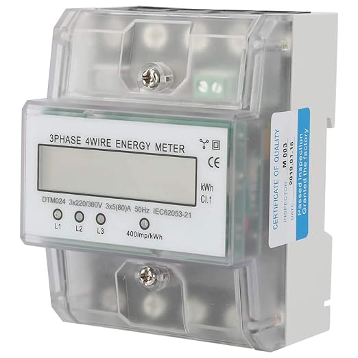 Electric Power Meter, Phase 4 Wire KWh Meter - Image 7