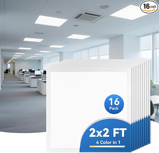 CycevSun 16-Pack 2x2 LED Flat Panel Light by CycevSun