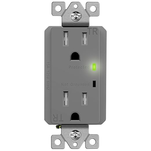 TOPGREENER Surge Protector Receptacle by TOPGREENER
