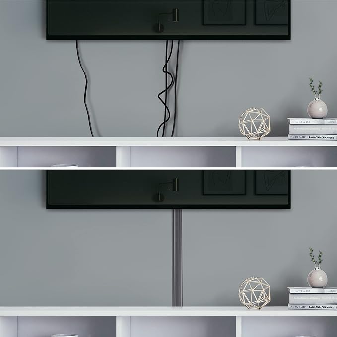 ZhiYo TV Cord Cover for Wall, 31.5 inch Cable Concealer, Cord Hider for Wall - Image 3
