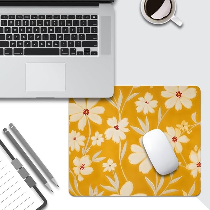Sunday Market Square Mouse pad, Waterproof, Anti Slip Rubber Base, Computer - Image 5
