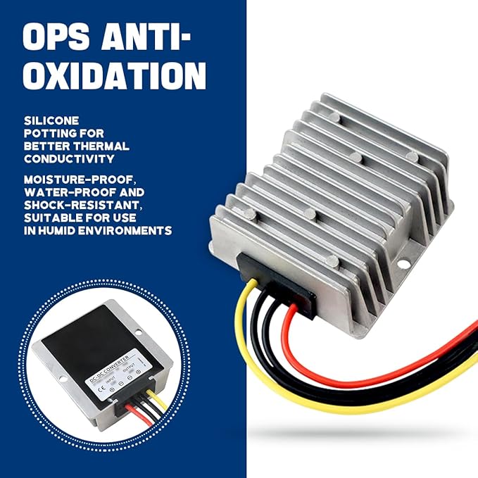 18V to 12V Step Down Converter 18V/24V/36V to 12V 15A 180W DC Buck Converter - Image 3
