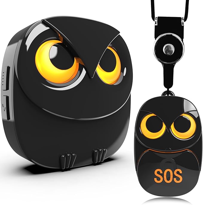 HTZSAFE Caregiver Pager Wireless Call Button 500+ Feet, SOS Alert Nurse Calling by HTZSAFE