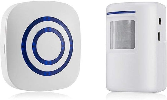 Door Chime, Wireless Business Door Motion Sensor Detector Smart Visitor by DOHAOOE