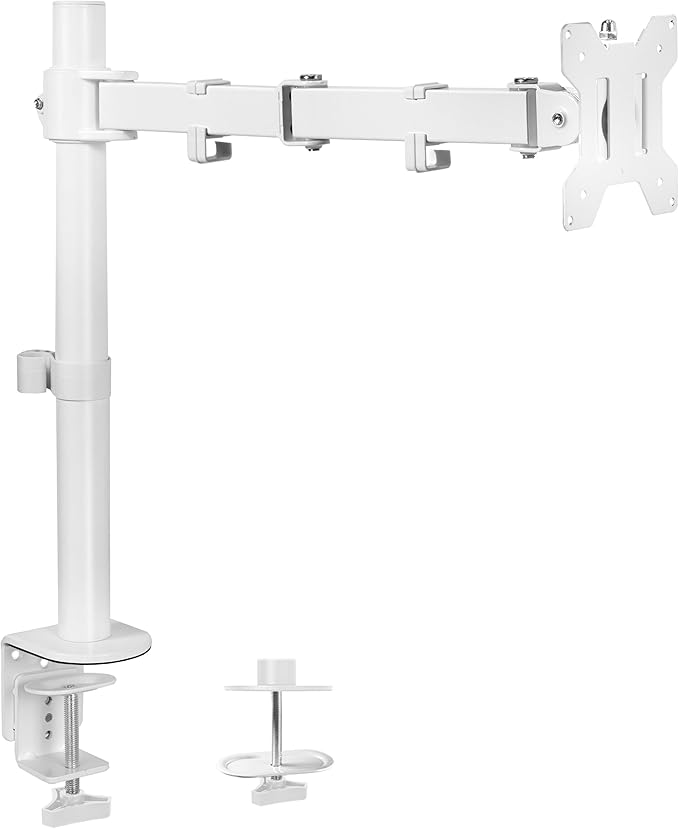 VIVO Single Monitor Arm Desk Mount, Holds Screens up to 32 inch Regular and 38 by VIVO