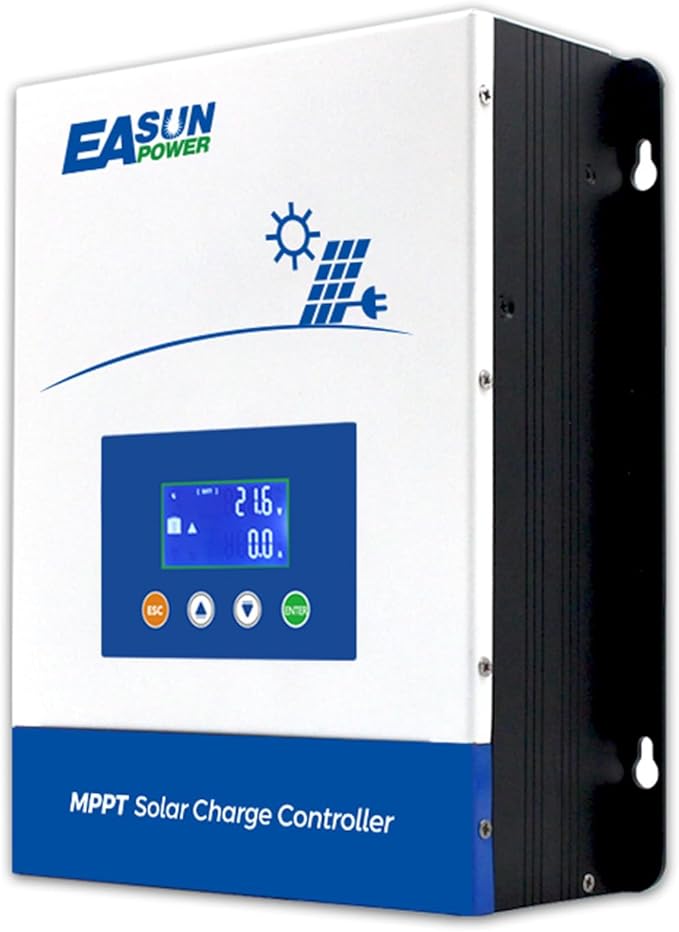POWLAND 100A MPPT Solar Charge Controller, 12V/24V/36V/48V Auto, Max Input 150V by POWLAND