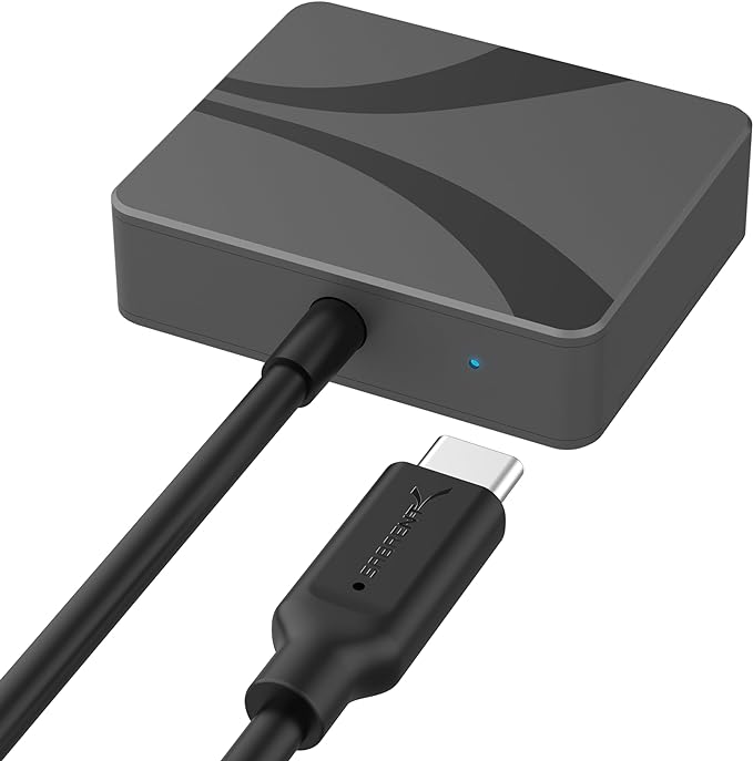 SABRENT USB-C Enclosure for M.2 2230 PCIe NVMe SSDs, 10Gbps Transfer Speed by SABRENT