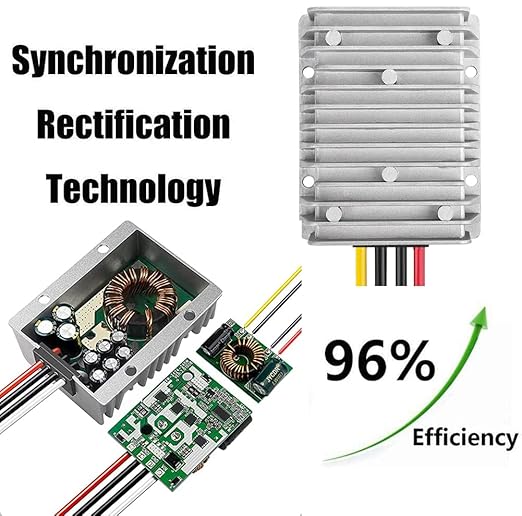 30A 360W DC 36V/48V to 12V Voltage Converter - Image 2