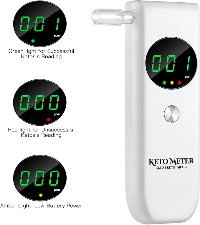 Home Breath Ketosis Meter Professional Ketone Testing & Monitoring – High - Image 4