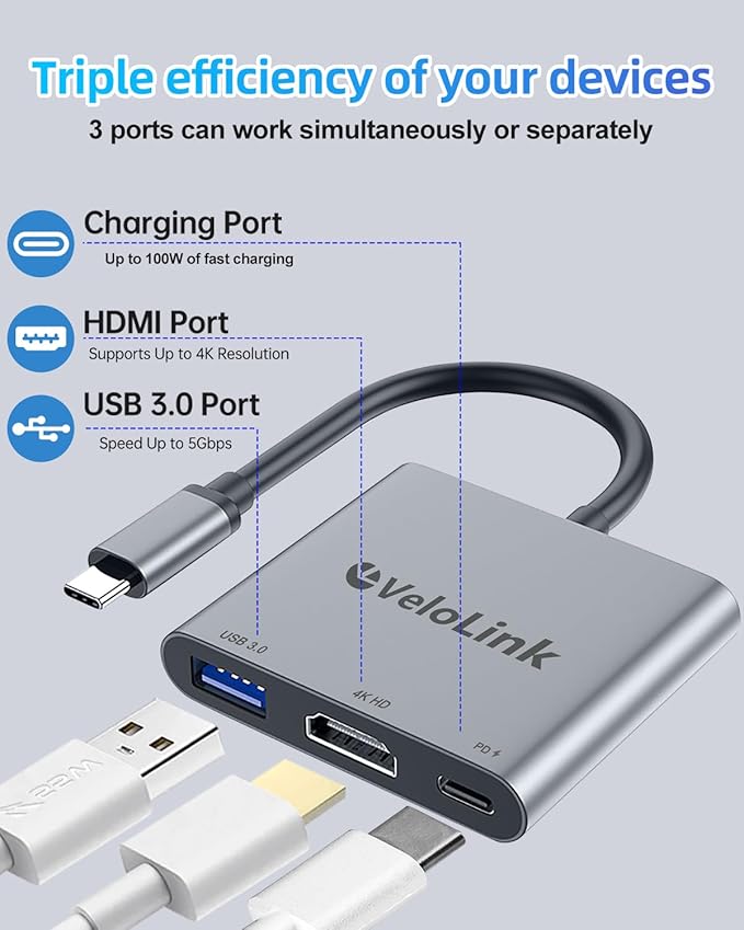 Usbc to hdmi Adapter, hdmi to USB c - Image 2