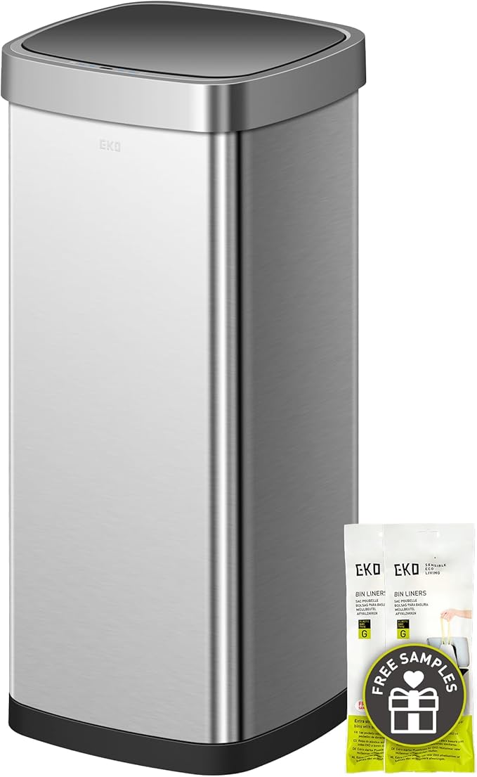 EKO EcoSmart Tall and Large Kitchen Trash Can, 80L/21.1G High Capacity by EKO
