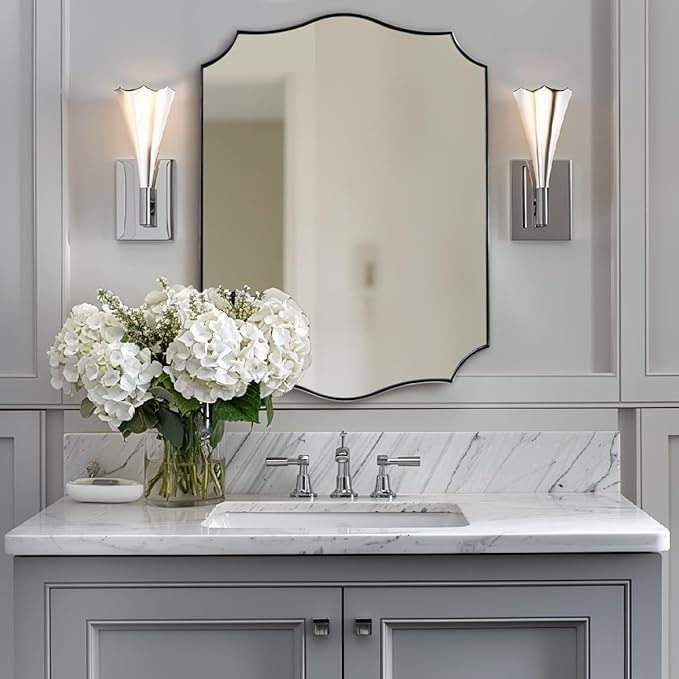 ANDY STAR Chrome Bathroom Mirror - Image 6