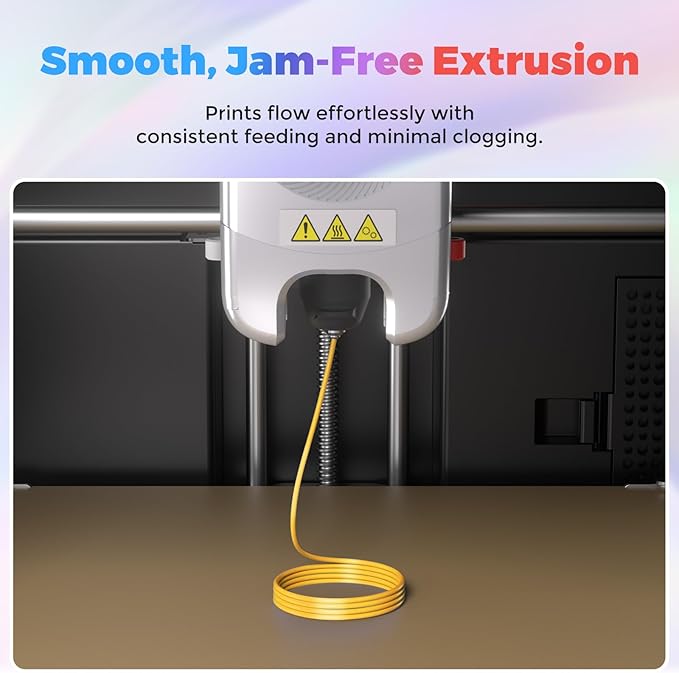 FLASHFORGE Silk PLA Filament 1.75mm Bright Gold, Smooth and Silky Texture 3D - Image 5