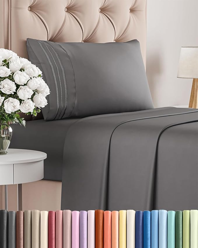 Twin XL Size 3 Piece Sheet Set by CGKUnlimited