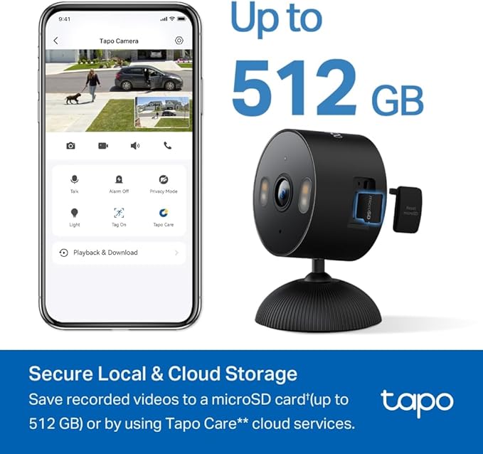 Tapo 1080p Indoor/Outdoor Security Camera - Image 5