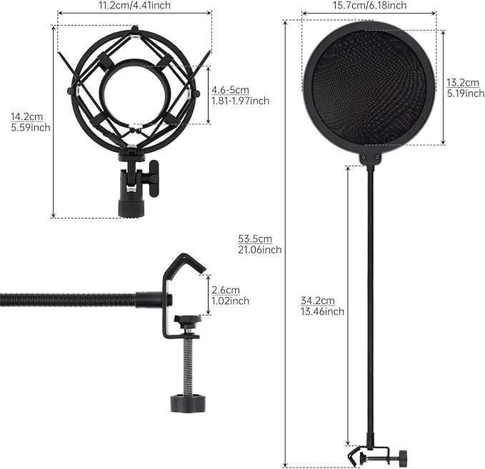 Anti-vibration Microphone Shock Mount - Image 8