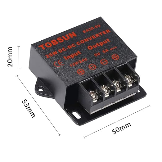 DC 12V/24V to 5V 5A Converter - Image 6