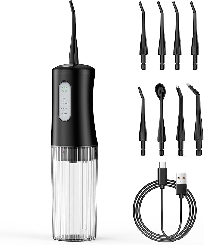 Cordless Water Flosser for Teeth Cleaning Pick by KIDSCOTERHOME