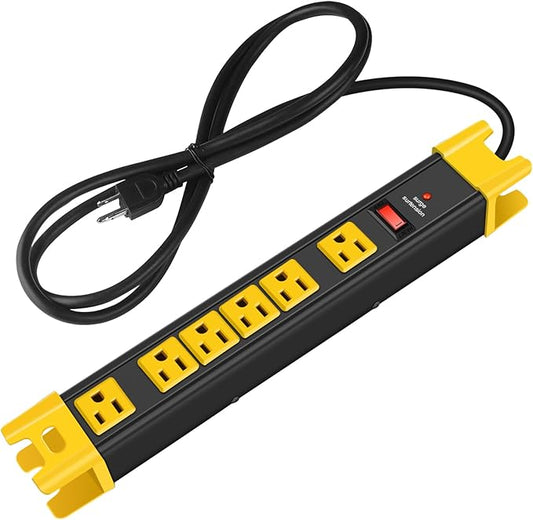 CCCEI Heavy Duty Power Strip Surge Protector by CCCEI