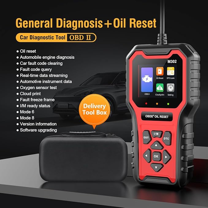 OBD2 M302 Car Diagnostic Scan Tool Timcartuning Car Maintenance Light Reset car - Image 4