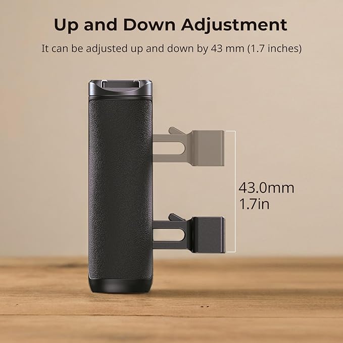 SmallRig Mini NATO Side Handle for Camera Cages, Universal Ergonomic Side - Image 5