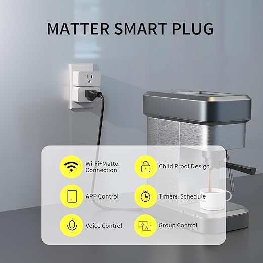 Minoston Matter Smart Plug, Smart Outlet Compatible - Image 4