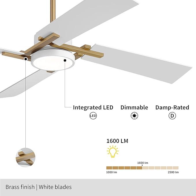 WINGBO 54 Inch Ceiling Fan - Image 6