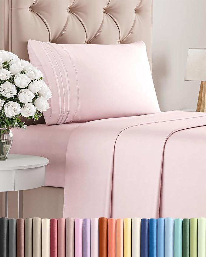 Twin XL Size 3 Piece Sheet Set by CGKUnlimited