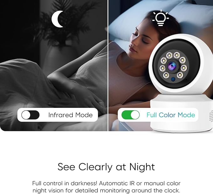 VSTARCAM WiFi Camera Indoor Wireless, 1080P - Image 4