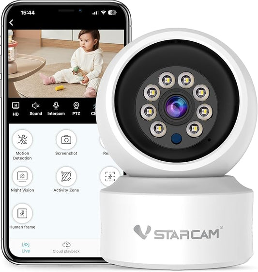 VSTARCAM WiFi Camera Indoor Wireless, 1080P by VSTARCAM