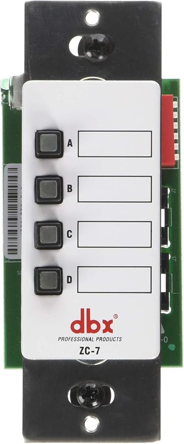 dbx ZC-7 Wall-Mounted Zone Controller by dbxbyHarman