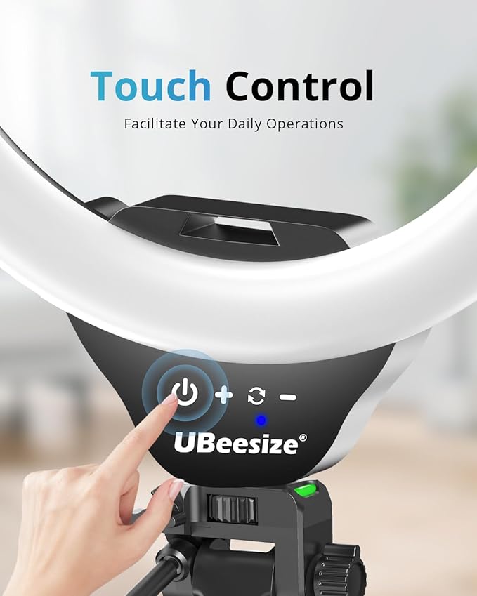 UBeesize 12'' RGB Selfie Ring Light - Image 2