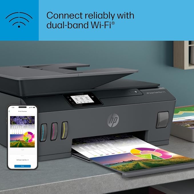 HP Smart Tank Plus 570 Wireless All-in-One Ink Tank Printer - Image 10