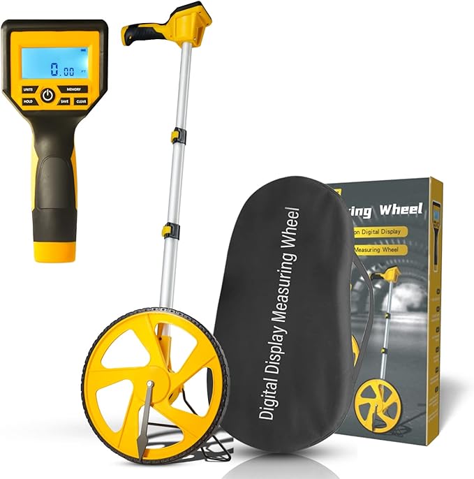 Zozen Measuring Wheel Digital Display High Precision, Premium Measure Wheel by Zozen